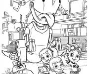 Coloriage Personnages principaux de Rusty Rivets