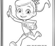 Coloriage et dessins gratuit Ruby de Rusty Rivets à imprimer