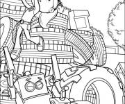 Coloriage Ruby Ramirez et les robots de Rusty Rivets