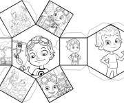 Coloriage Rusty Rivets sur boite &agrave; d&eacute;couper et &agrave; assembler