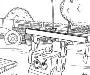 Coloriage Whirly et Jack dans le parc