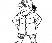 Coloriage Sam le Pompier 26