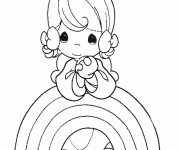 Coloriage Sarah Kay dessin &agrave; imprimer