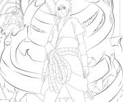Coloriage Image de Sasuke
