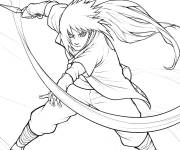Coloriage L'h&eacute;ritage de Sasuke et Orochimaru