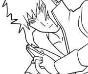 Coloriage Signes de la main de Sasuke pour Jutsu