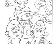 Coloriage Film les Schtroumpfs 2