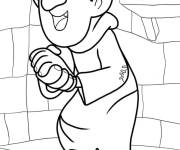 Coloriage Gargamel le m&eacute;chant