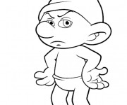 Coloriage Schtroumpf 3