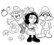Coloriage Schtroumpfs 2 le film
