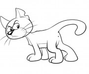 Coloriage Schtroumpfs et Azra&euml;l