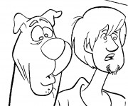 Coloriage Dessin Scooby doo