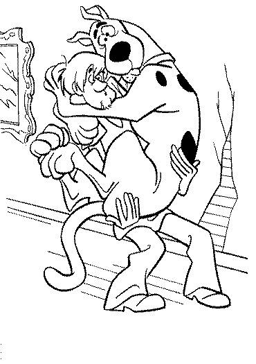 Coloriage et dessins gratuits Image Scooby doo et Sammy à imprimer