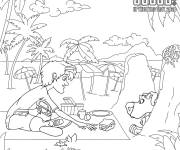 Coloriage Personnages Scooby Doo et Shaggy dans le film