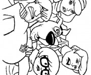 Coloriage Scooby doo 48