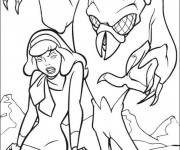 Coloriage Scooby doo &agrave; colorier gratuit