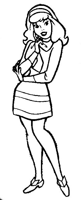 Coloriage A Imprimer De Scooby Doo