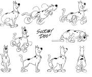 Coloriage Scooby Doo dessin anim&eacute;