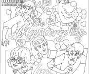 Coloriage Scooby Doo film de 2020