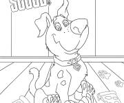 Coloriage Scooby Doo mignon