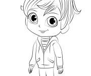 Coloriage Zac de Shimmer et Shine