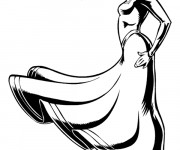 Coloriage Belle Fiona