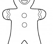 Coloriage et dessins gratuit Gingy Shrek à imprimer