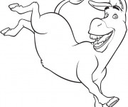 Coloriage L'&acirc;ne de Shrek