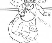 Coloriage Shrek: La bonne f&eacute;e