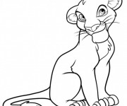 Coloriage et dessins gratuit Simba à colorier gratuit à imprimer