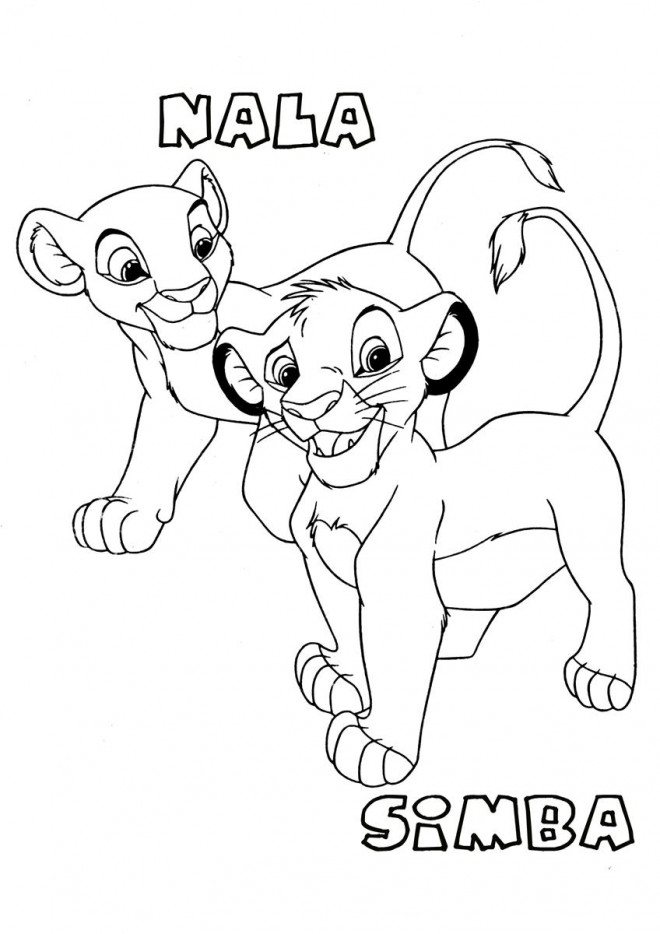 simba et nala bebe 7347