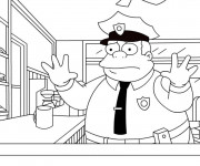 Coloriage Image Simpson &agrave; colorier
