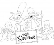 Coloriage Les Simpsons