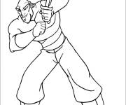 Coloriage Kale de Sinbad