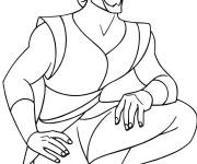 Coloriage Marin courageux Sinbad
