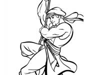 Coloriage Marin Sinbad de Disney
