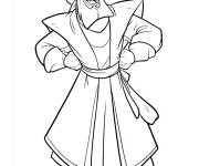 Coloriage Marin Sinbad rigolo