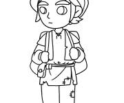 Coloriage Petit Sinbad
