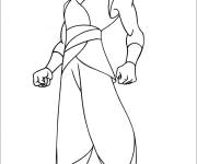 Coloriage Profil de sinbad