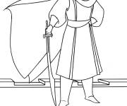 Coloriage Roi Dymas de Sinbad