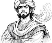 Coloriage Sinbad d&eacute;termin&eacute;