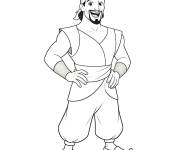 Coloriage et dessins gratuit Sinbad heureux à imprimer