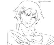 Coloriage et dessins gratuit Sinbad souriant à imprimer