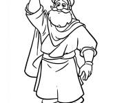 Coloriage Sinbad te salue