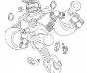 Coloriage et dessins gratuit Dessin Skylanders Bouncer à imprimer