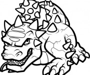 Coloriage et dessins gratuit Skylanders Bash à imprimer