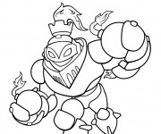 Coloriage Skylanders Blast Zone