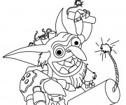 Coloriage Skylanders Boomer