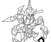 Coloriage Skylanders Fright Fighter