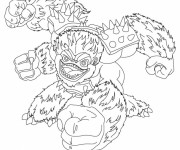 Coloriage Skylanders Giant en ligne